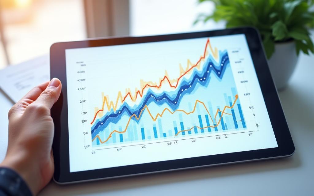 Predictive forecasting graph UI